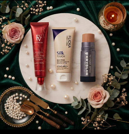 3-in-1 Professional Makeup Trio Set