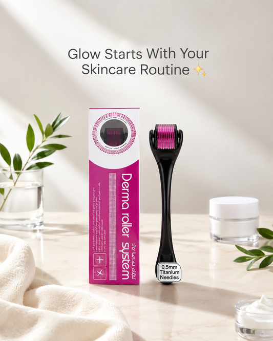 Titanium Derma Roller 0.5mm – Skincare Beauty Tool