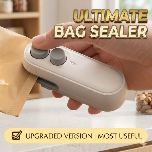Portable Mini Bag Sealer & Cutter – Heat Sealing Machine for Food Storage Bags