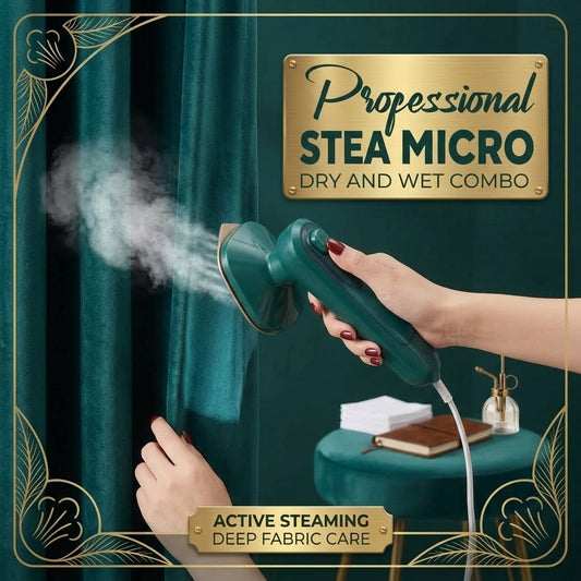 Portable 1000W Steam Spray Dry Iron – Compact Handheld Clothes Press